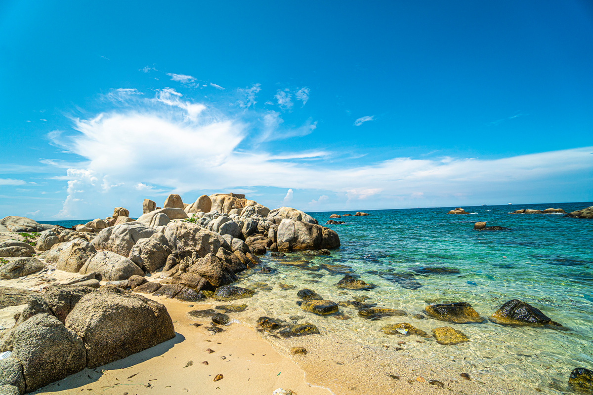 Vinh Hao beach, Binh Thuan province, Vietnam