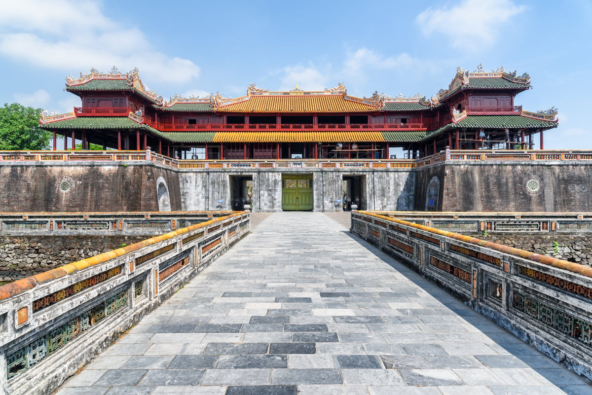 Meridian Gate to the Imperial City in Hue