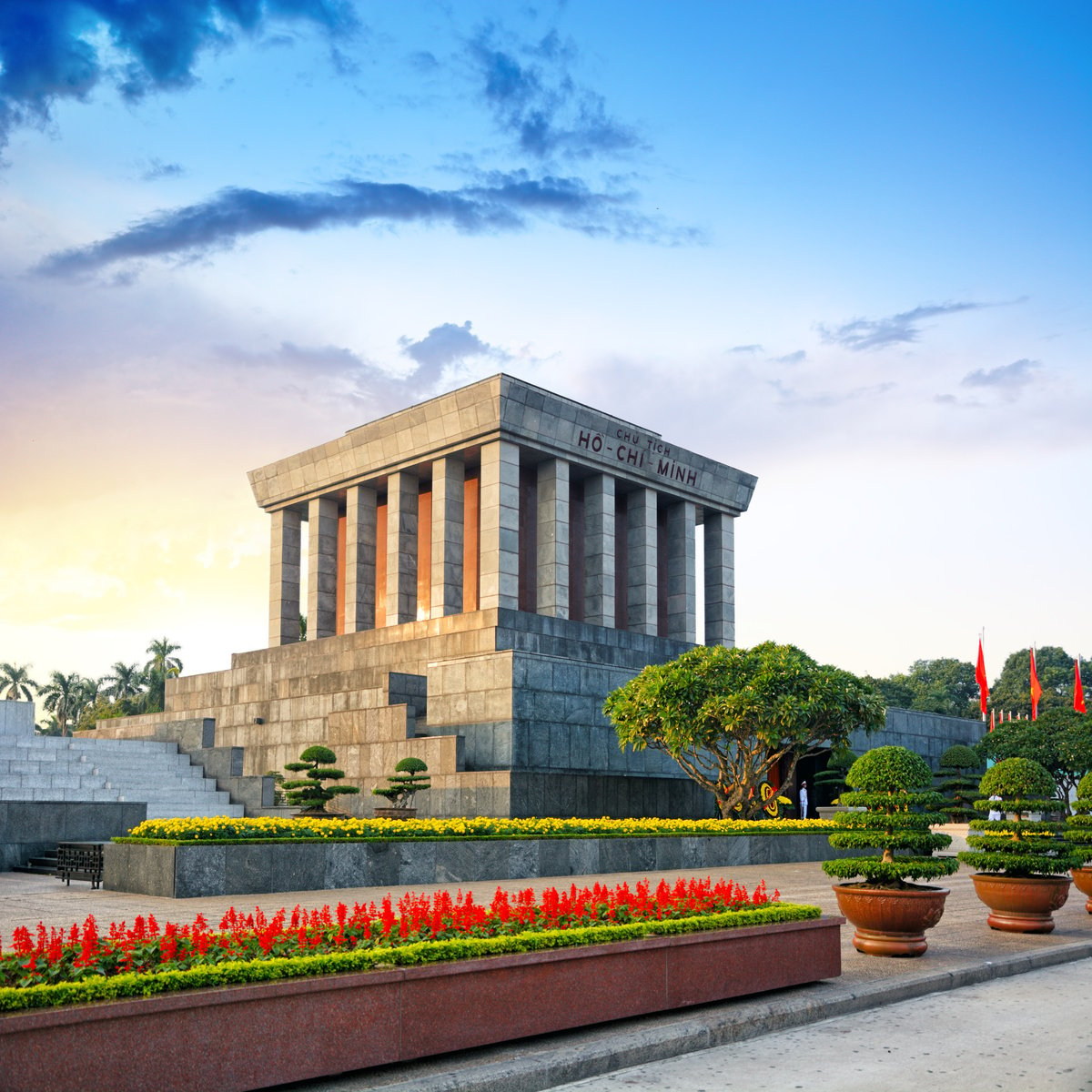 Ho Chi Minh Mausoleum in Hanoi